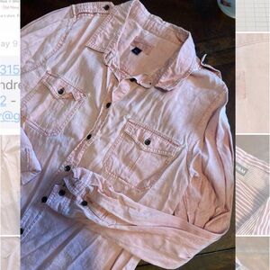 Universal Thread Pink Button Down Shirt